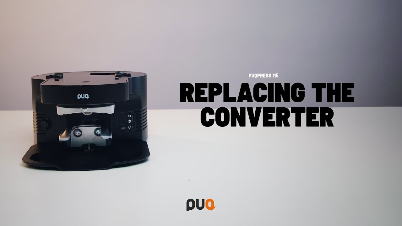 PUQ Press M5 - Replacing The Converter