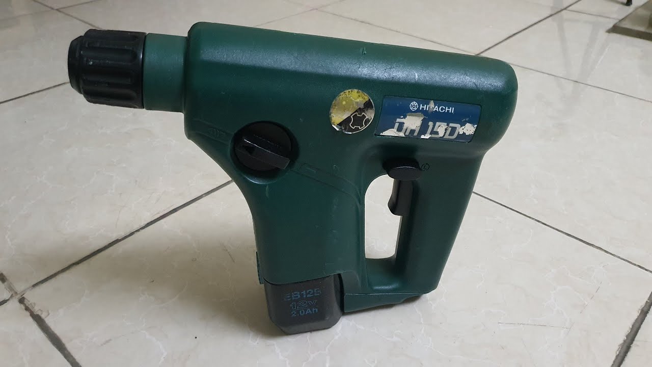 Khoan b&ecirc; t&ocirc;ng pin Hitachi DH15D 12V nhỏ m&agrave; c&oacute; v&otilde; LH: 0843831333