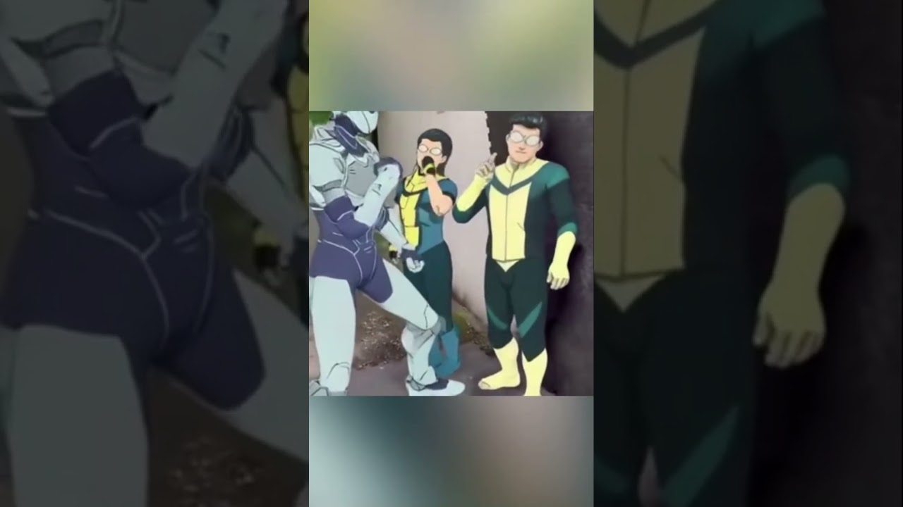 Tech jacket vs. Tracksuit and Long Hair Mark in a nutshell #invincible #meme #tracksuit #fypシ゚viral