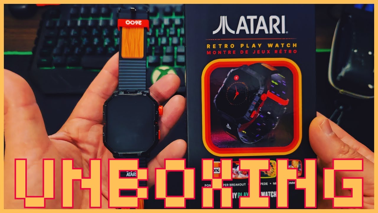 ATARI RETRO PLAY WATCH [UNBOXING]