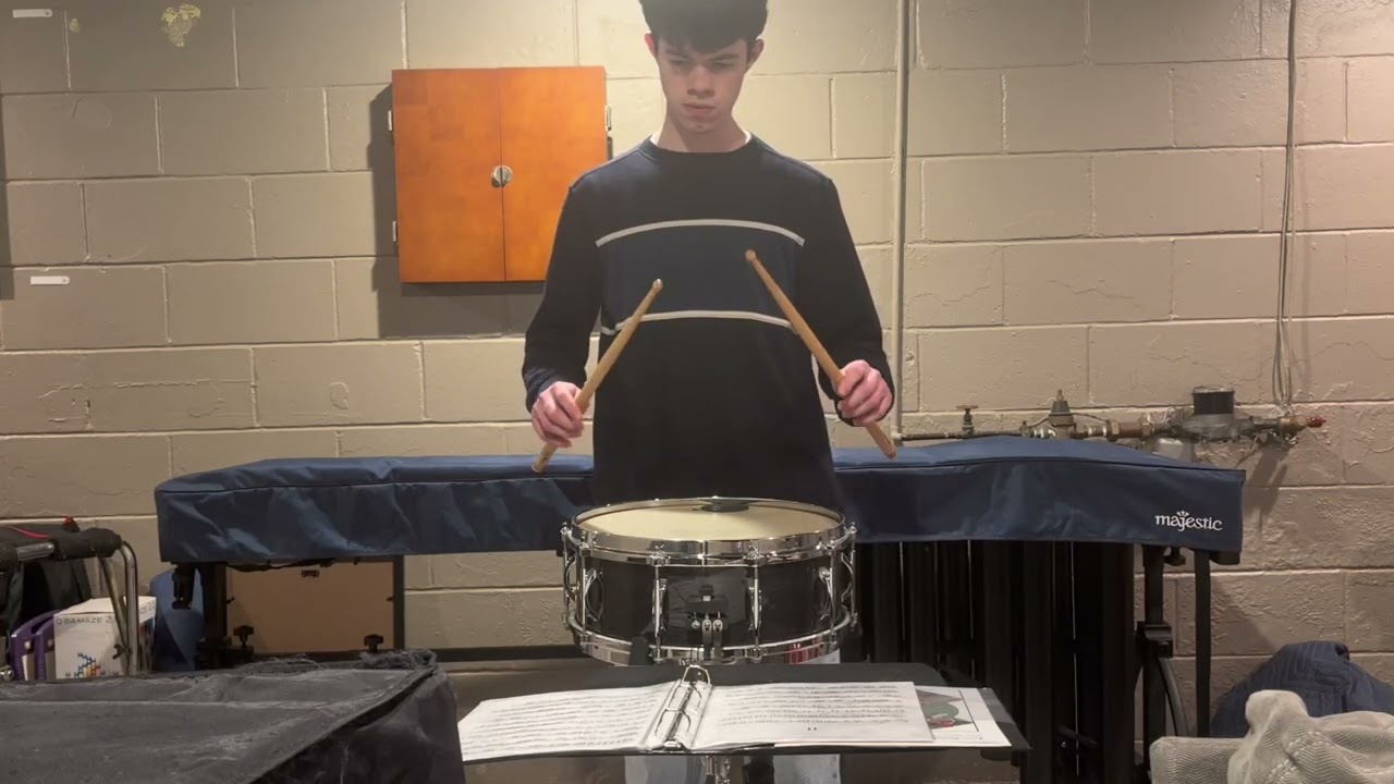 Etude 11 from Advanced Snare Drum Studies by Mitchell Peters