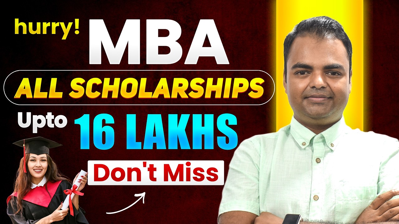 MBA Scholarships in India 2025, Best Scholarship for MBA Students 2025, MBA Scholarship Apply Online