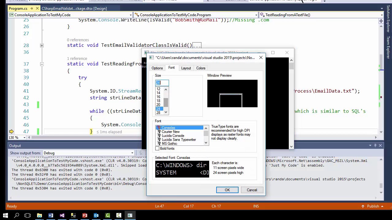 Using a CSharp Exe in SSIS