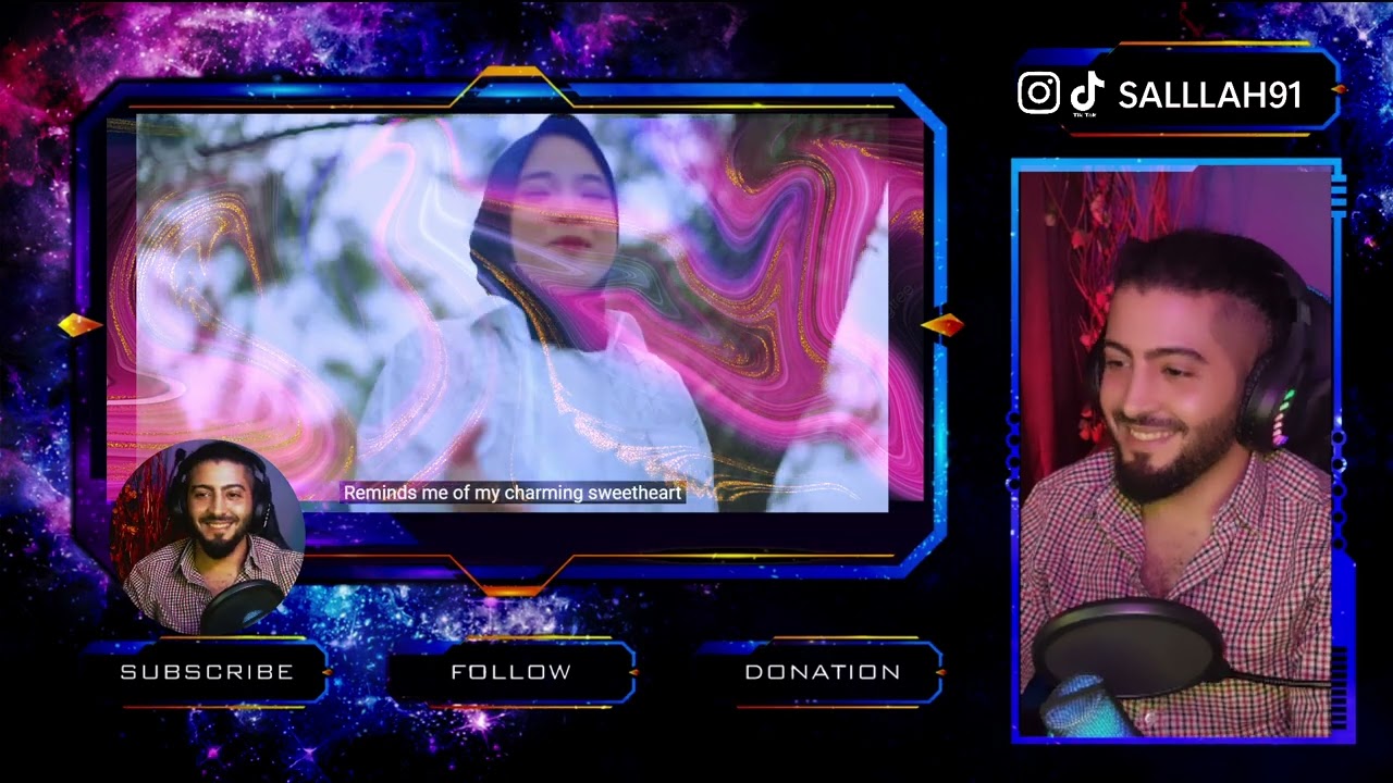 AL BARQ AL YAMANI - SABYAN Ft ADAM ALI - REAKSI ORANG ARAB - Arab reaction #sabyan #adamali #song