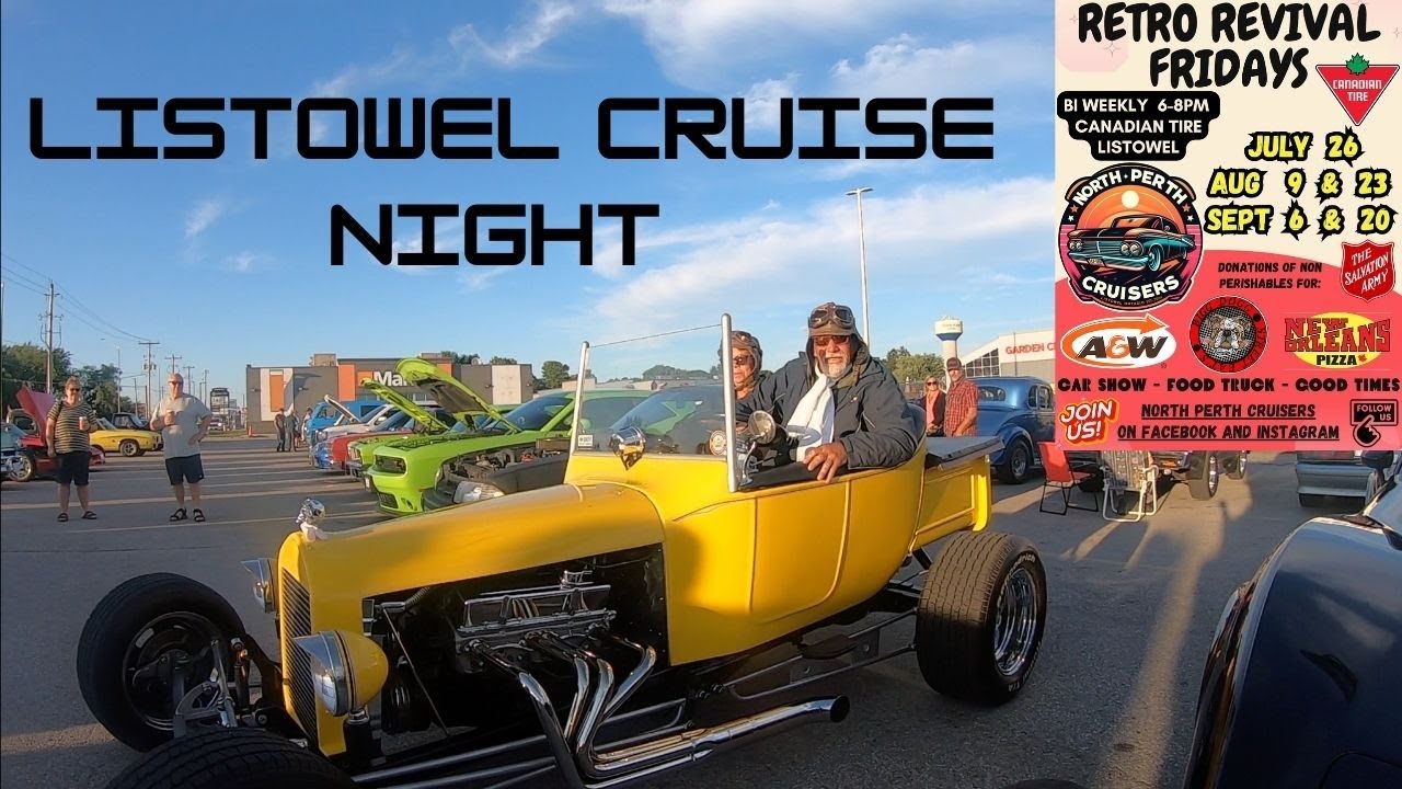 Listowel Cruise Night   HD Aug 9th ,2024