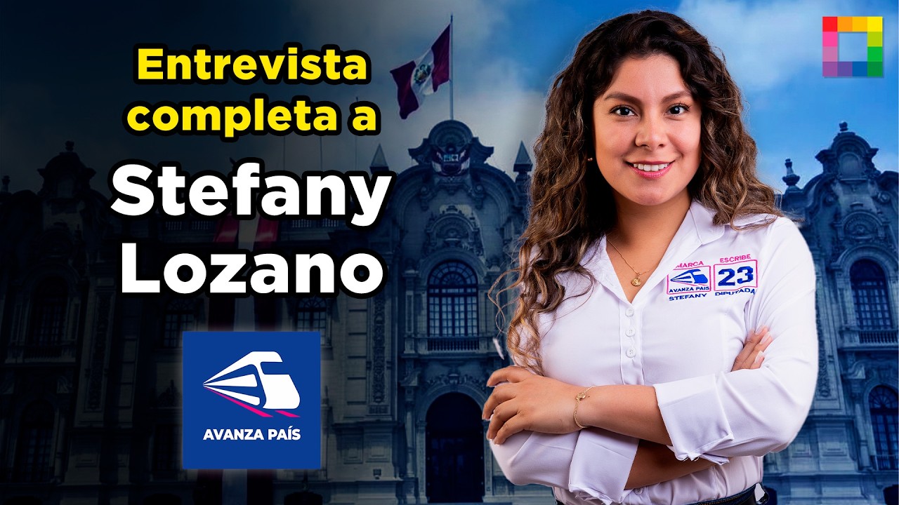 STEFANY LOZANO, CANDIDATA A DIPUTADA: 