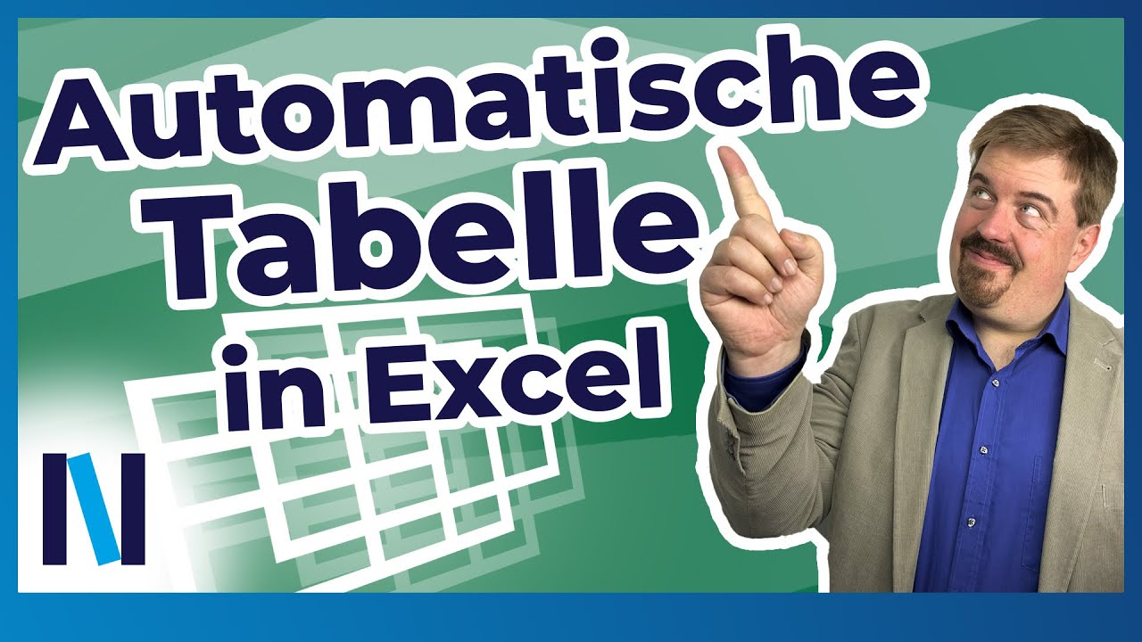 Excel-Grundlagen #3: Mit der Automatischen Tabelle wirst Du keine Formatierungsprobleme mehr haben!
