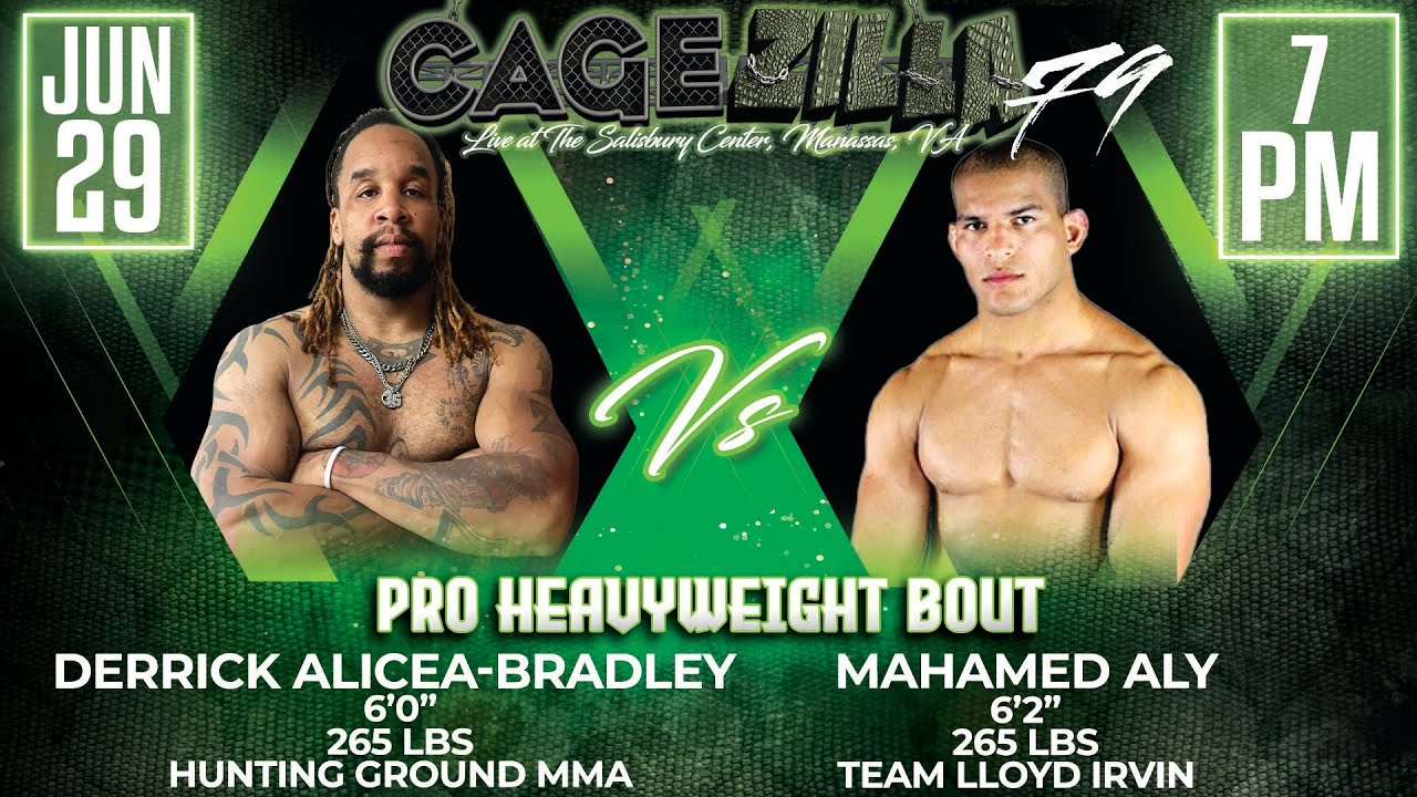 CageZilla 79 - Derrick Alicea-Bradley vs Mahamed Aly