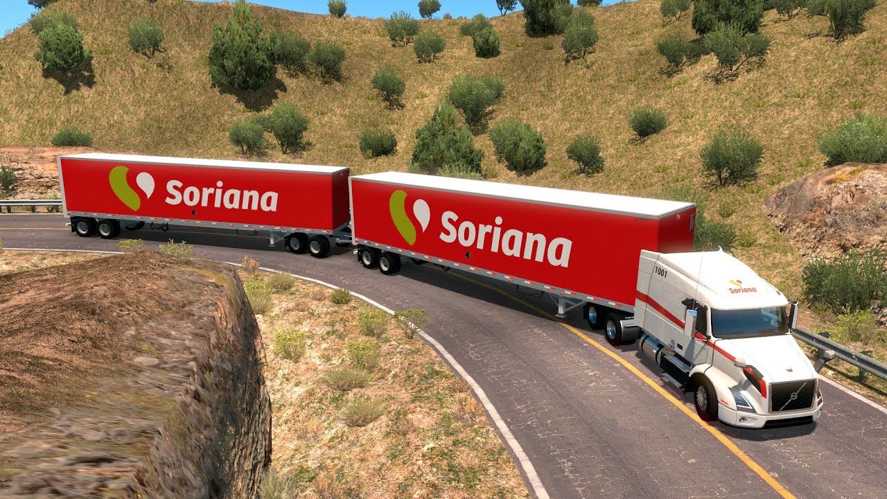 Doble Remolque | VOLVO VNR 640 | Carreteras Angostas | De Zacatecas a Durango