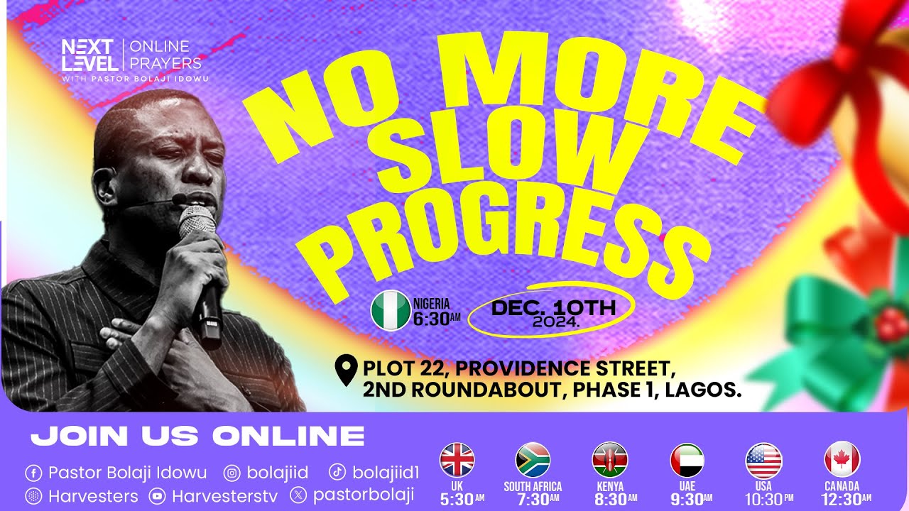 Prayers For Complete Turnaround And Progress  || Pst Bolaji Idowu || 10th Dec 2024