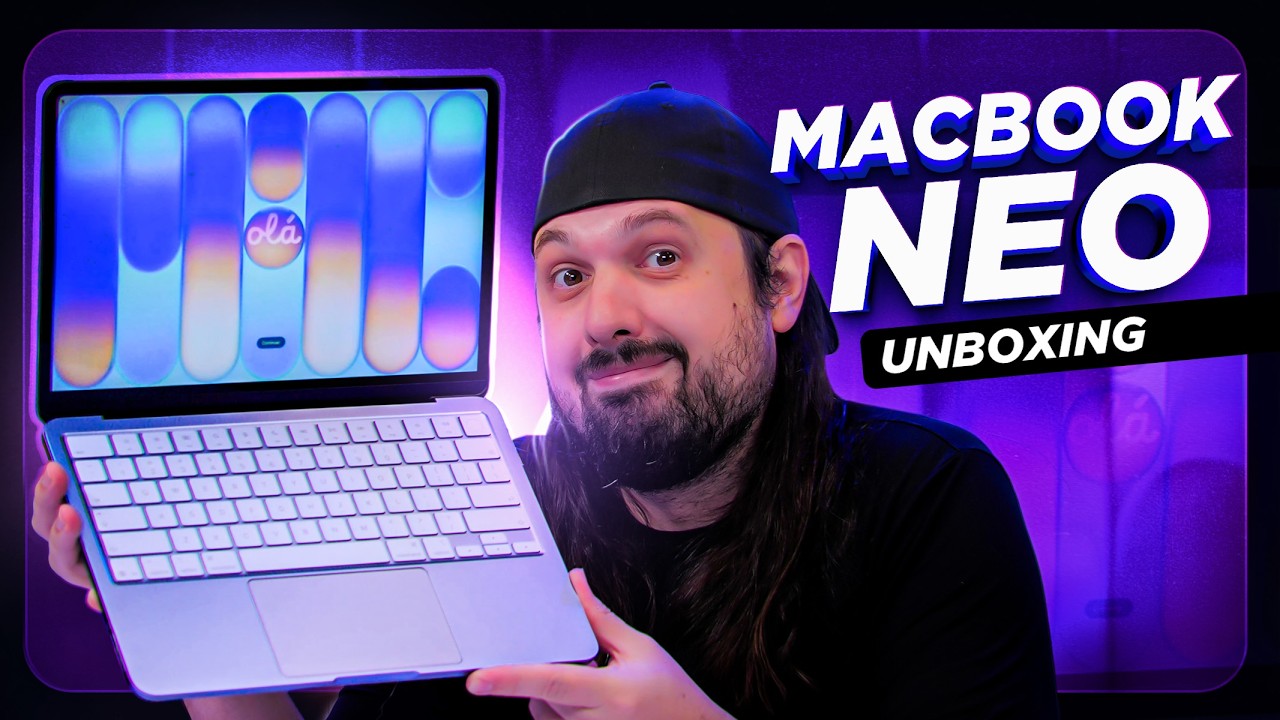 MacBook Neo: Unboxing e Hands On!