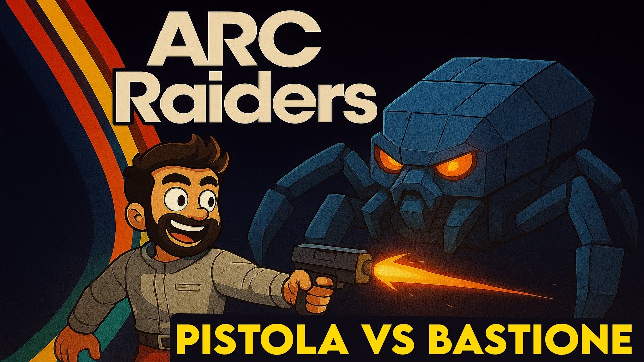 ARC RIDERS SOLO CON UNA PISTOLA CONTRO UN BASTIONE!