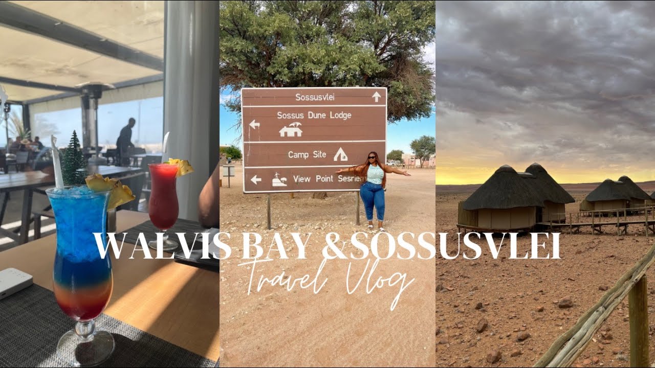 Walvis Bay and Sossusvlei for the New Year: Travel Vlog