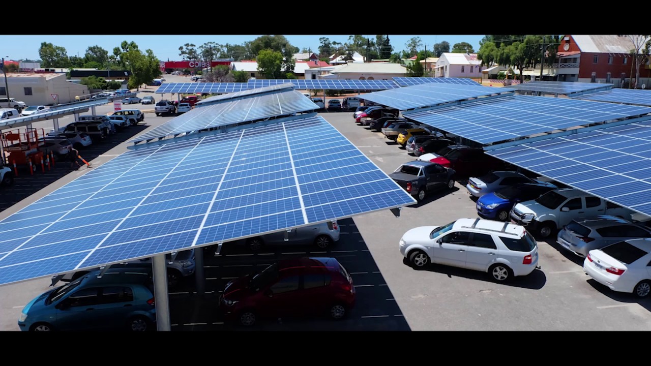 Perdaman Advanced Energy - Northam Boulevard Solar Car Park Time Lapse