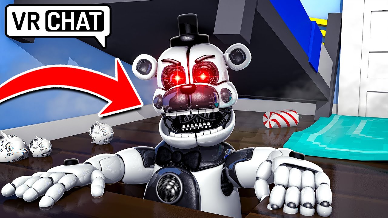 4th Closet Funtime Freddy NEW SECRET BASE in VRCHAT