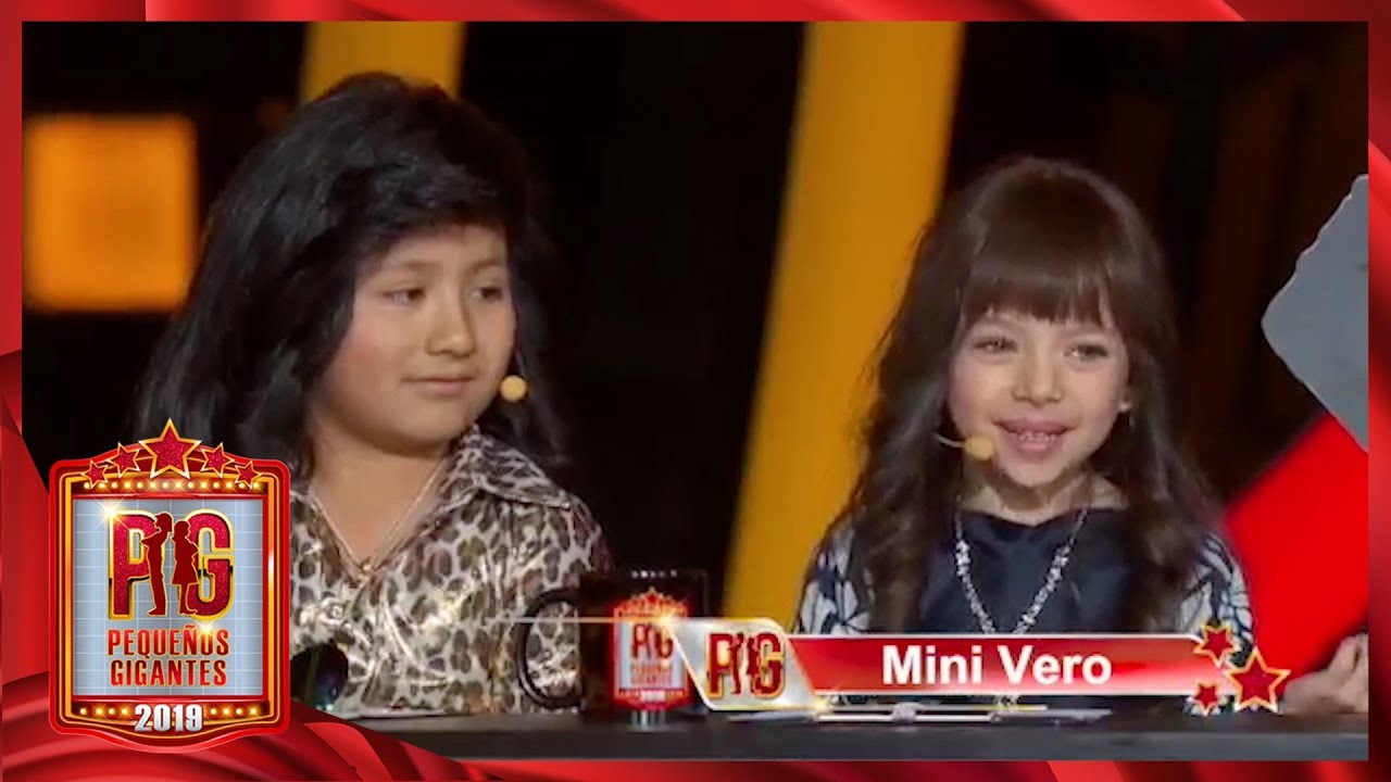 Escucha los comentarios de mini Verito y Albertano | Pequeños Gigantes 2019