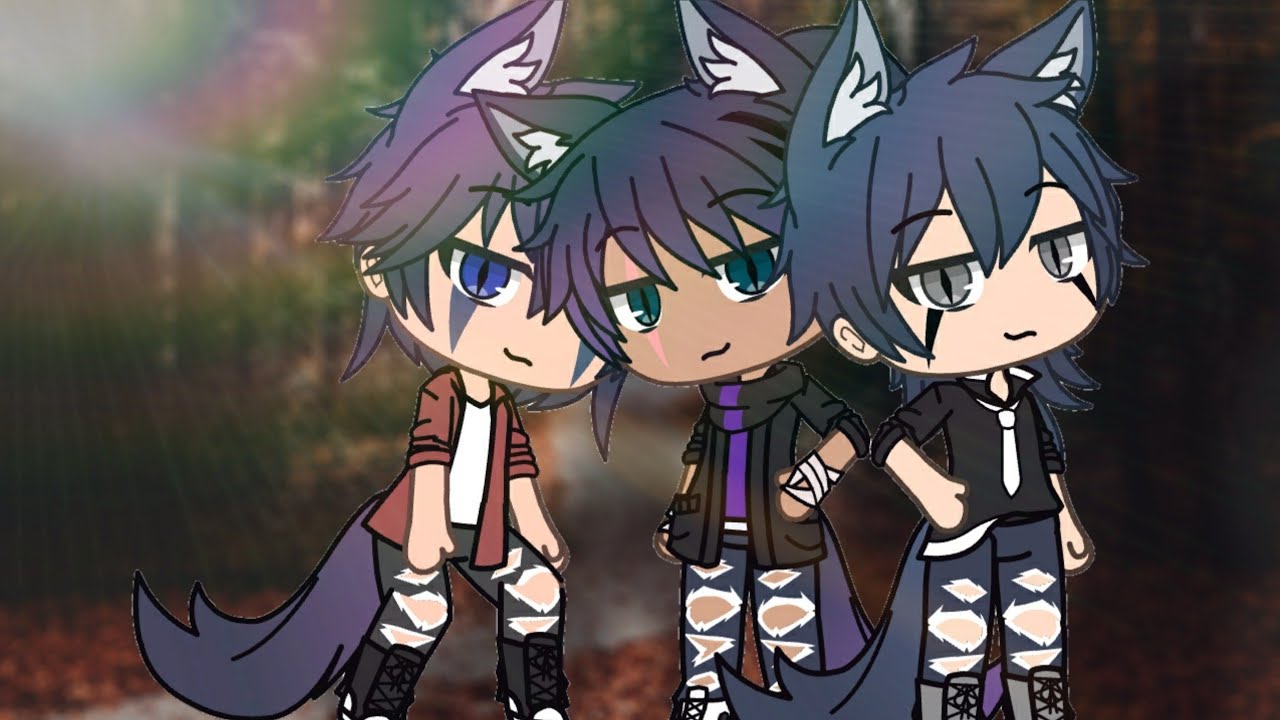 My Tall Vampire Wolves / Gay Glmm ~~Inspired By R A V E N~~ *Flash Warning*