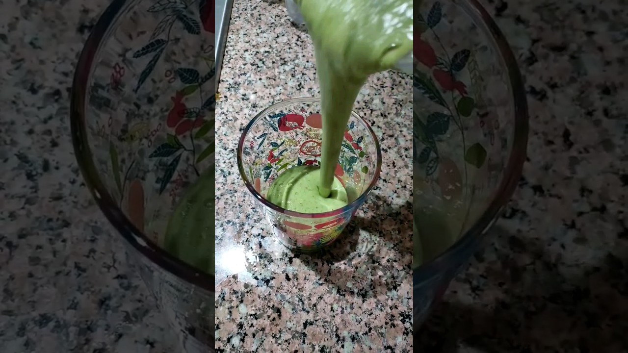 ıspanaklı smoothie