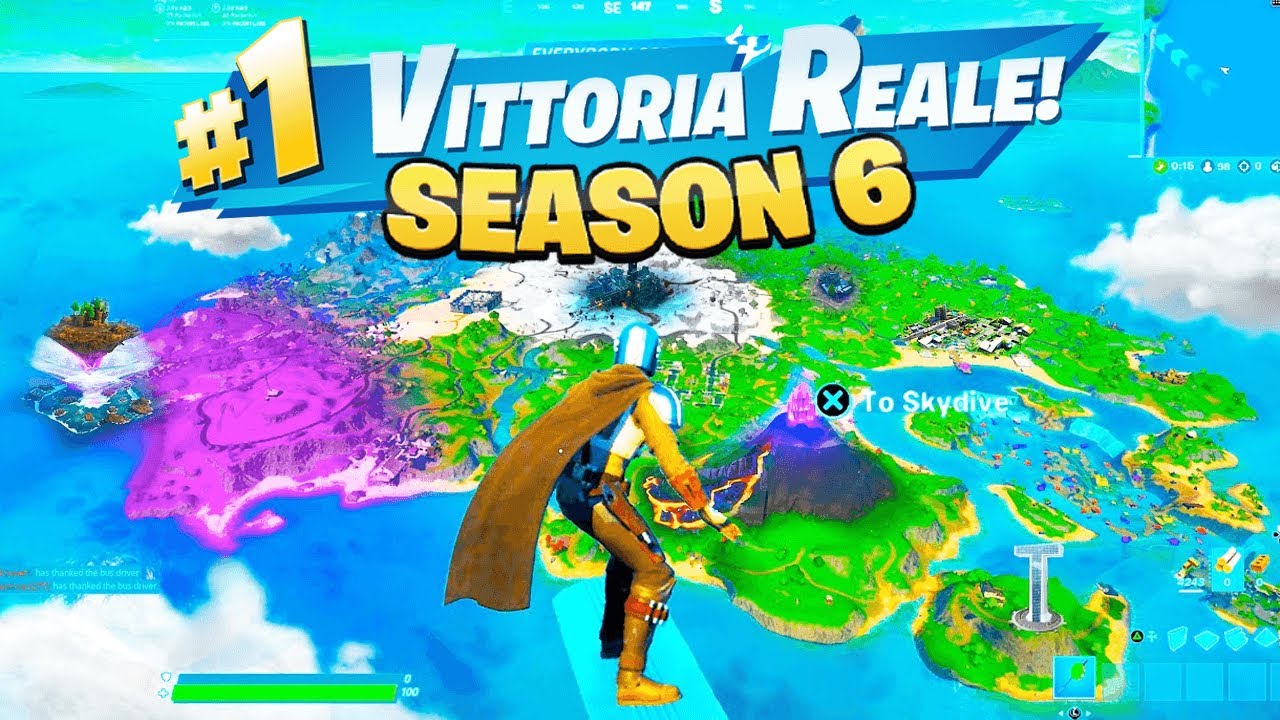 VITTORIA nella *NUOVA* SEASON 6 CAPITOLO 2 di FORTNITE!! 😱 *NUOVA MAPPA E NUOVE ARMI*