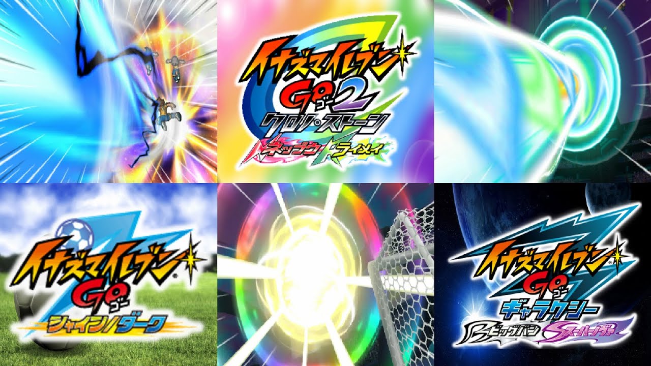 Inazuma Eleven GO Series - All 324 Hissatsu Techniques (All Fully Evolved)