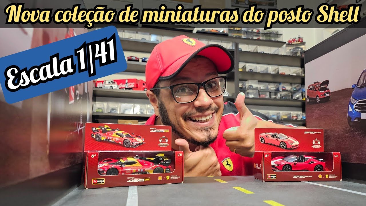 Review da nova coleção de carrinhos do posto shell