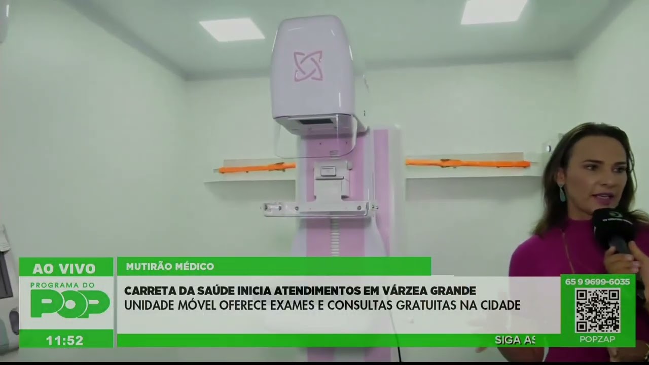 CARRETA DA SAÚDE INICIA ATENDIMENTOS EM VG