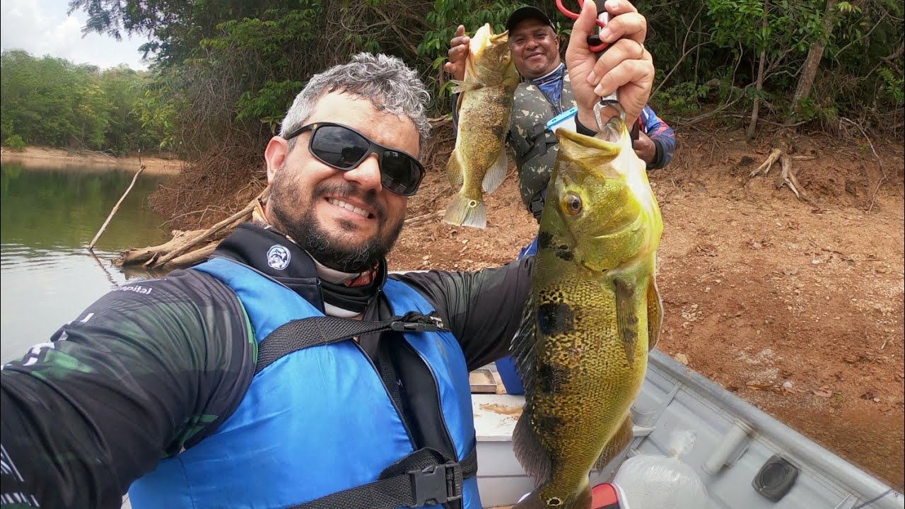 Pescaria de Tucunaré com Sabiki no Deck Norte do Lago Paranoá Brasília #mererofishing