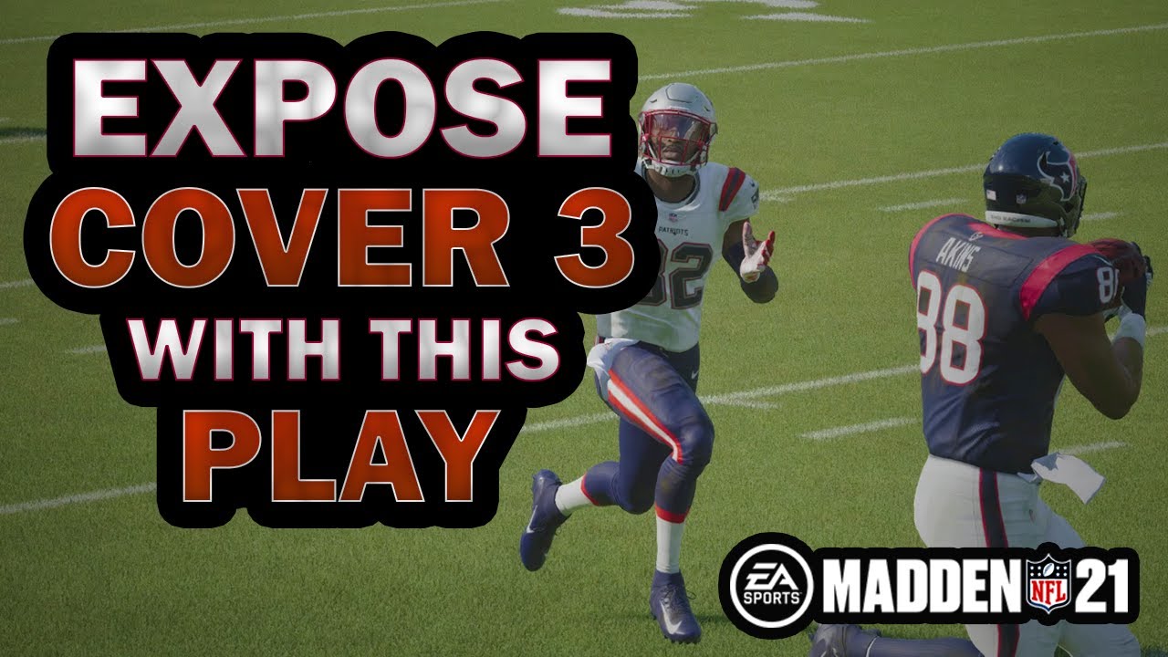 Expose Cover 3 with this Route Concept in Madden 21!