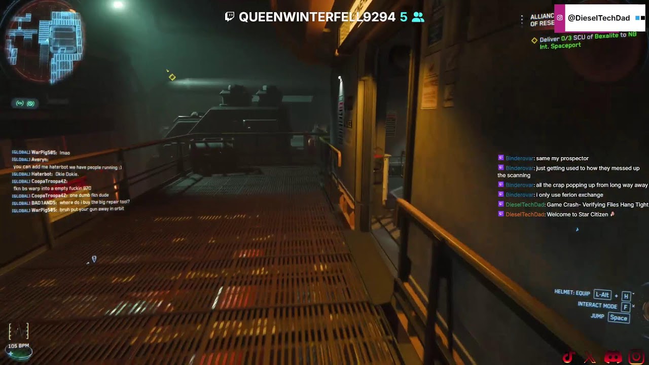 Star Citizen Space Prospector-ASMR