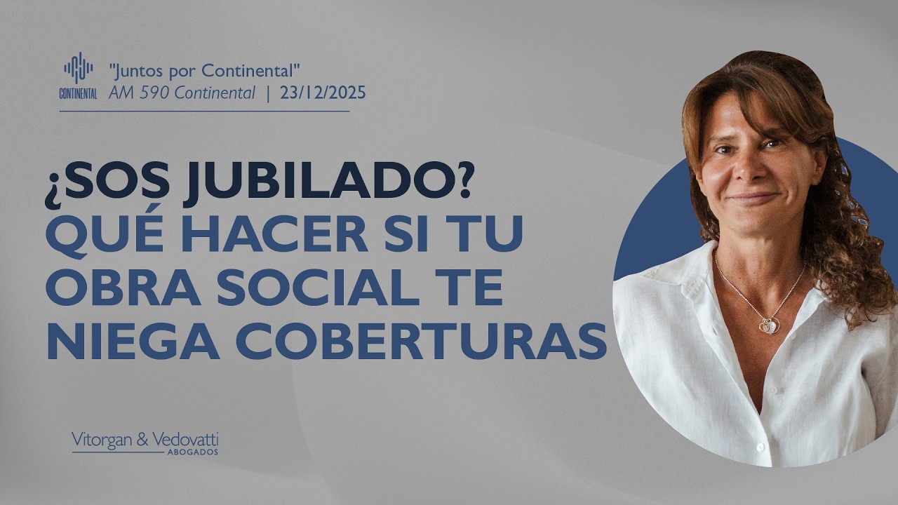¿Sos jubilado y tu obra social te niega cobertura? Qué hacer y cuándo presentar un amparo