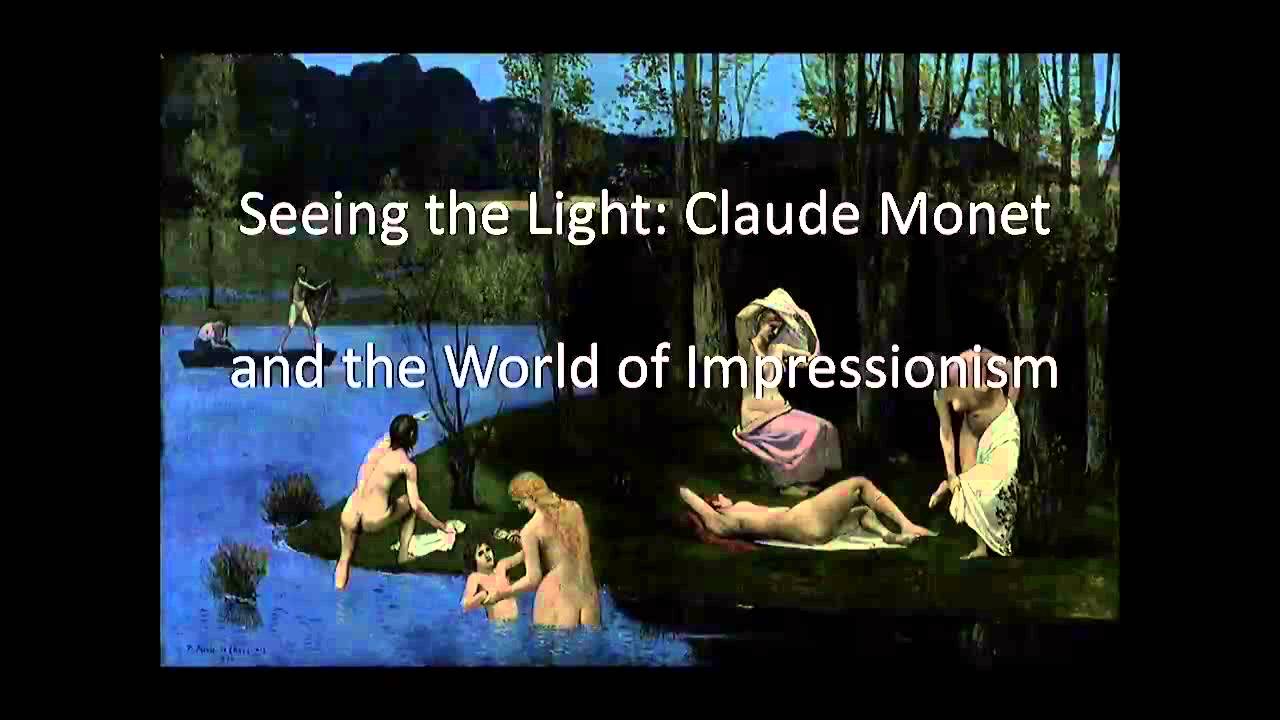HOW ARTISTS SEE - Monet (Lecture 1 of 5) Prof Ian Aaronson