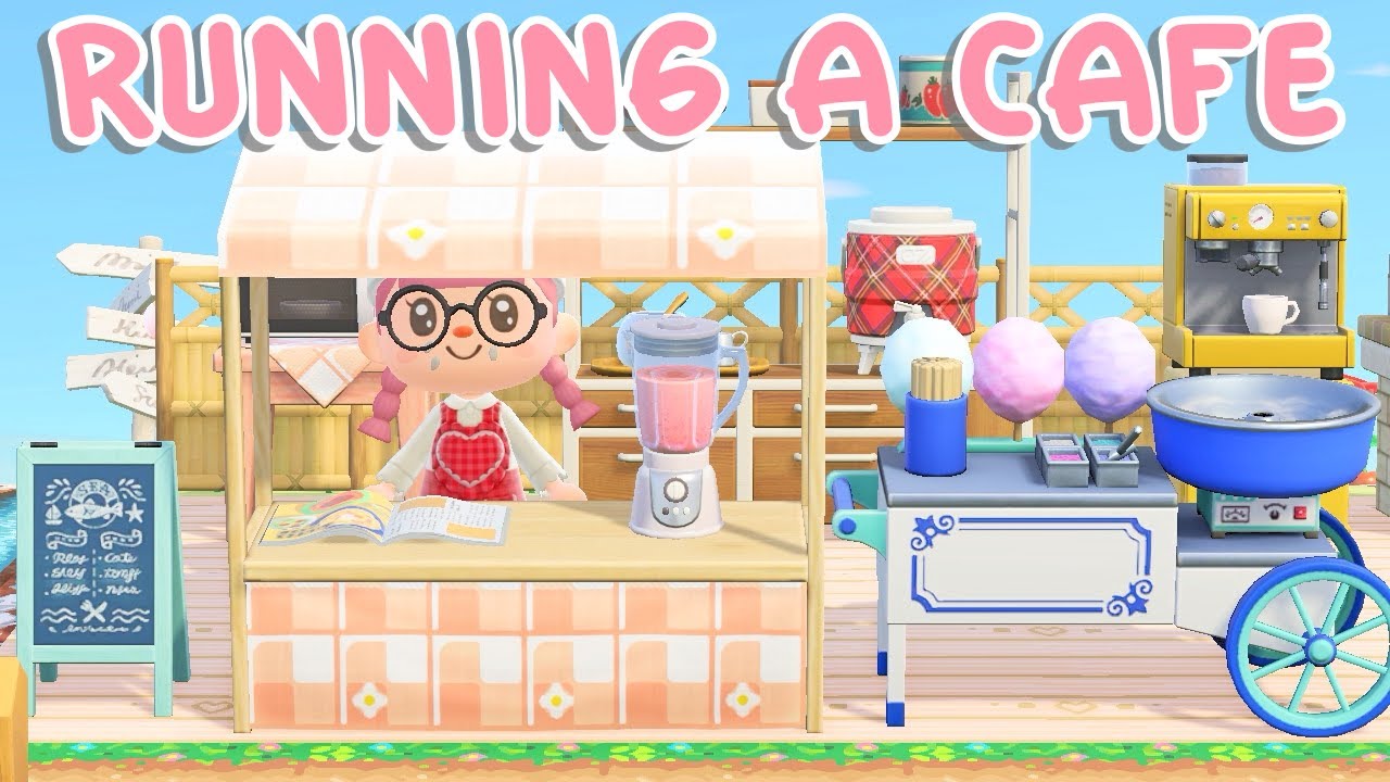 OPENING MY CAFE ✦ ANIMAL CROSSING NEW HORIZONS