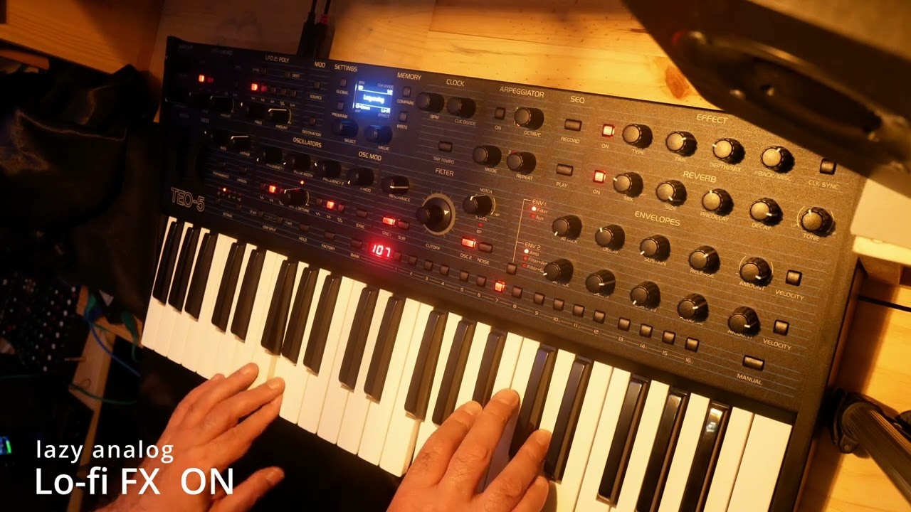 Oberheim TEO 5 sounds (custom)