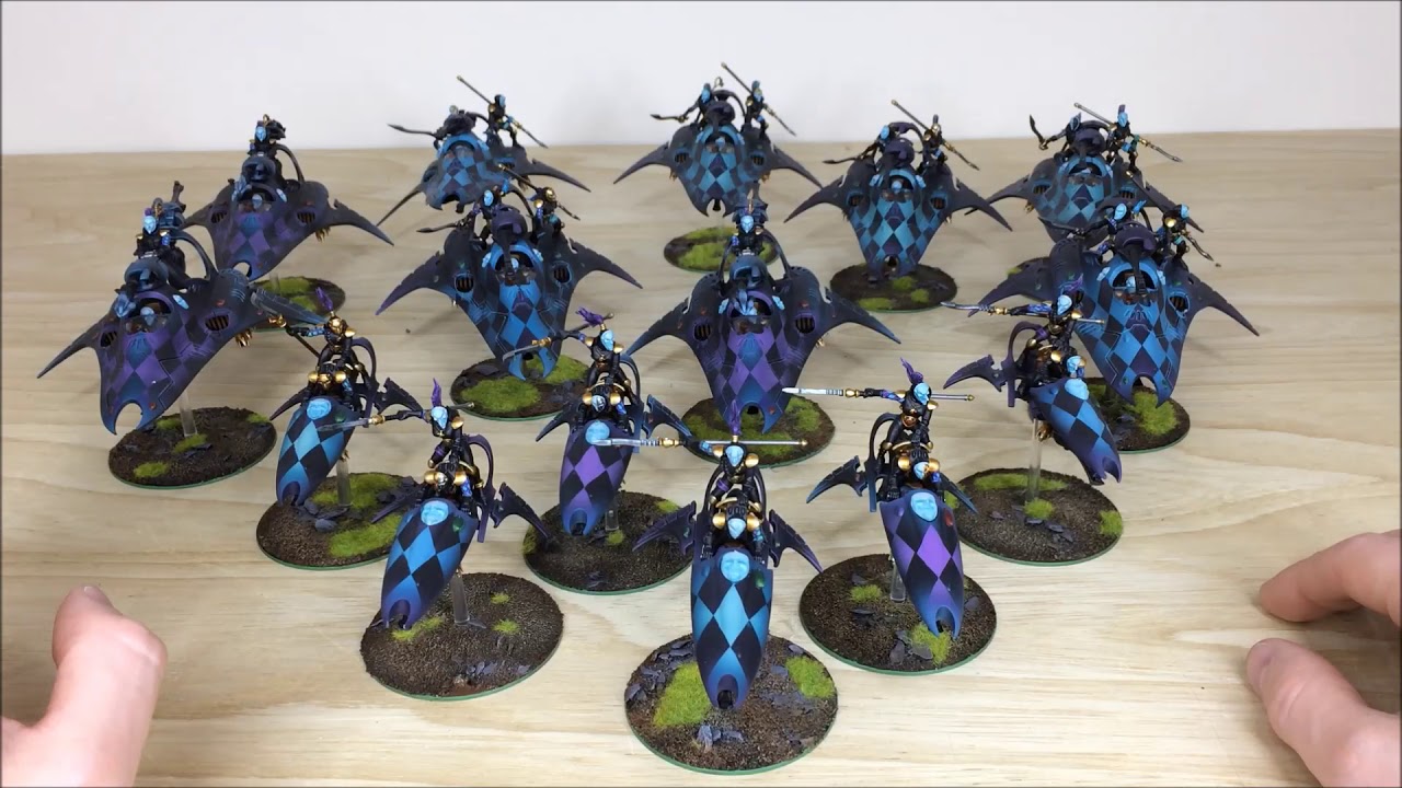 Tabletop Tactics Harlequin Army Commission Update - Siege Studios