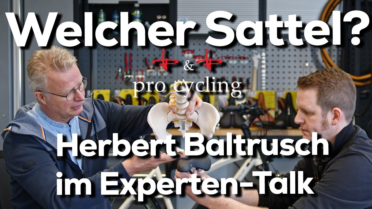 Welcher Fahrradsattel passt zu mir? Der P&P pro Cycling Inhaber Herbert Baltrusch im Experten-Talk