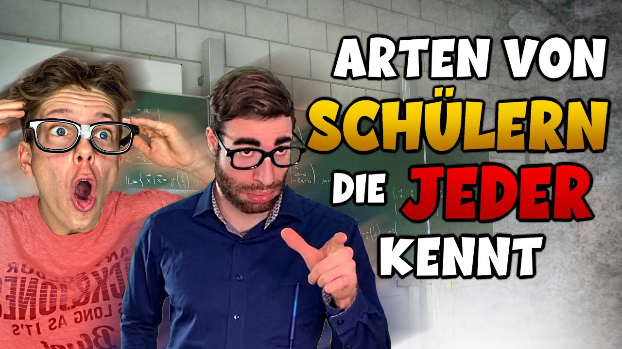 ARTEN von SCHÜLERN die JEDER KENNT - Lukas712
