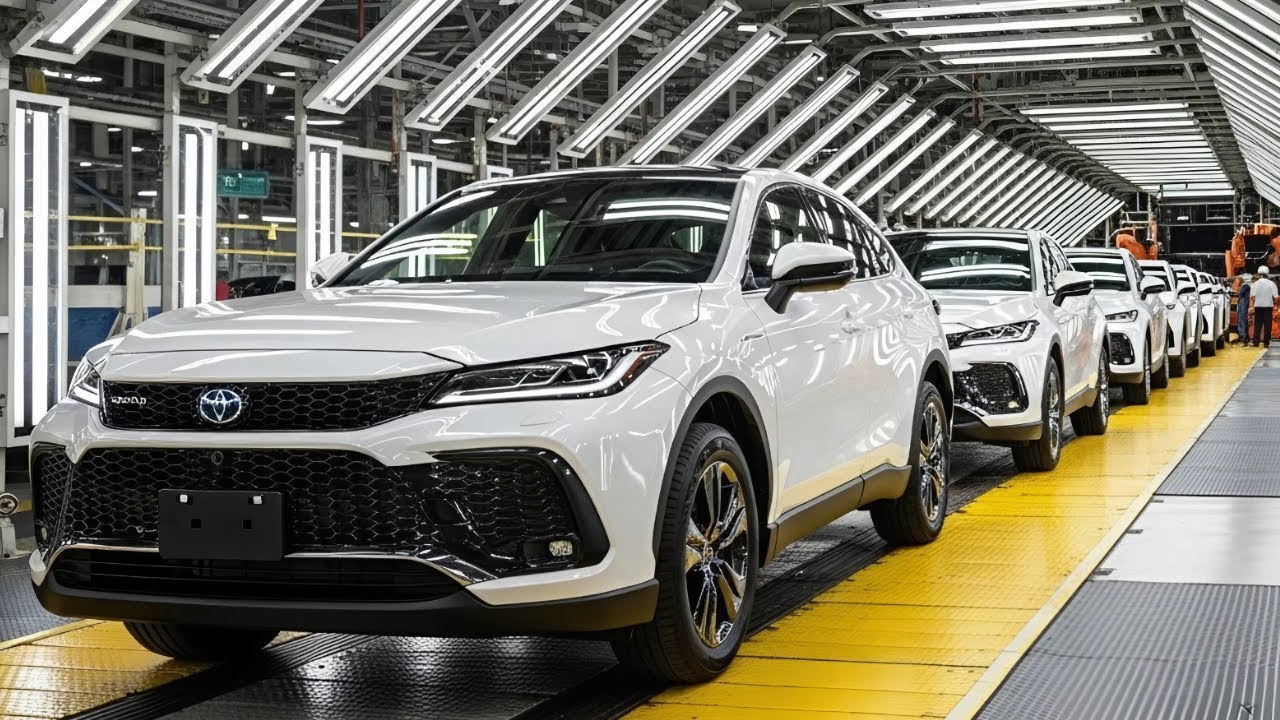 How Toyota Produces Thousands of Crown Crossovers Daily | Inside the High-Tech Factory