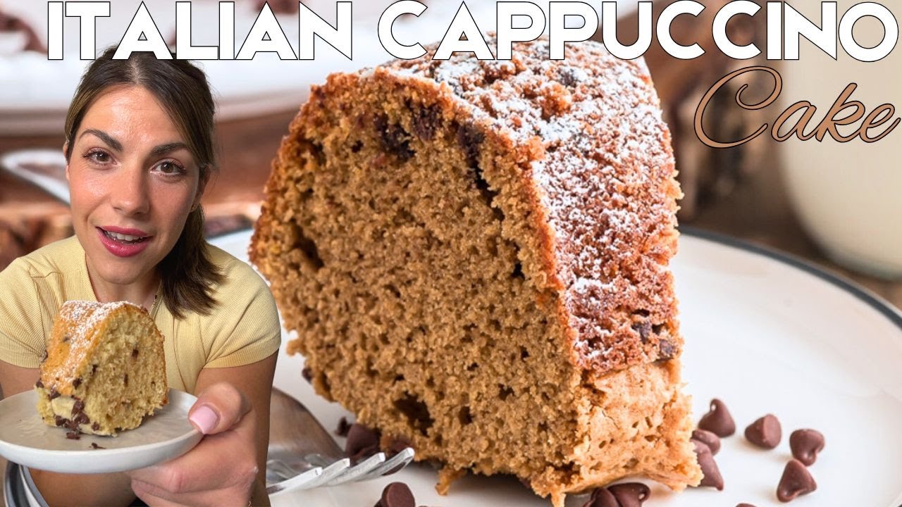 EASY ITALIAN CAPPUCCINO CAKE - An Italian in my Kitchen