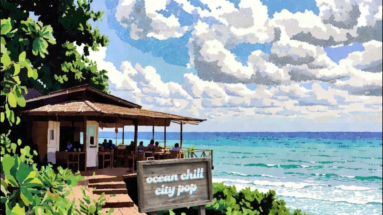 海系Lo-Fi Bossa Nova Mix 🌊☀️ 波打ち際のゆったりボサノヴァ | 作業・勉強・リラックス 1.5Hour