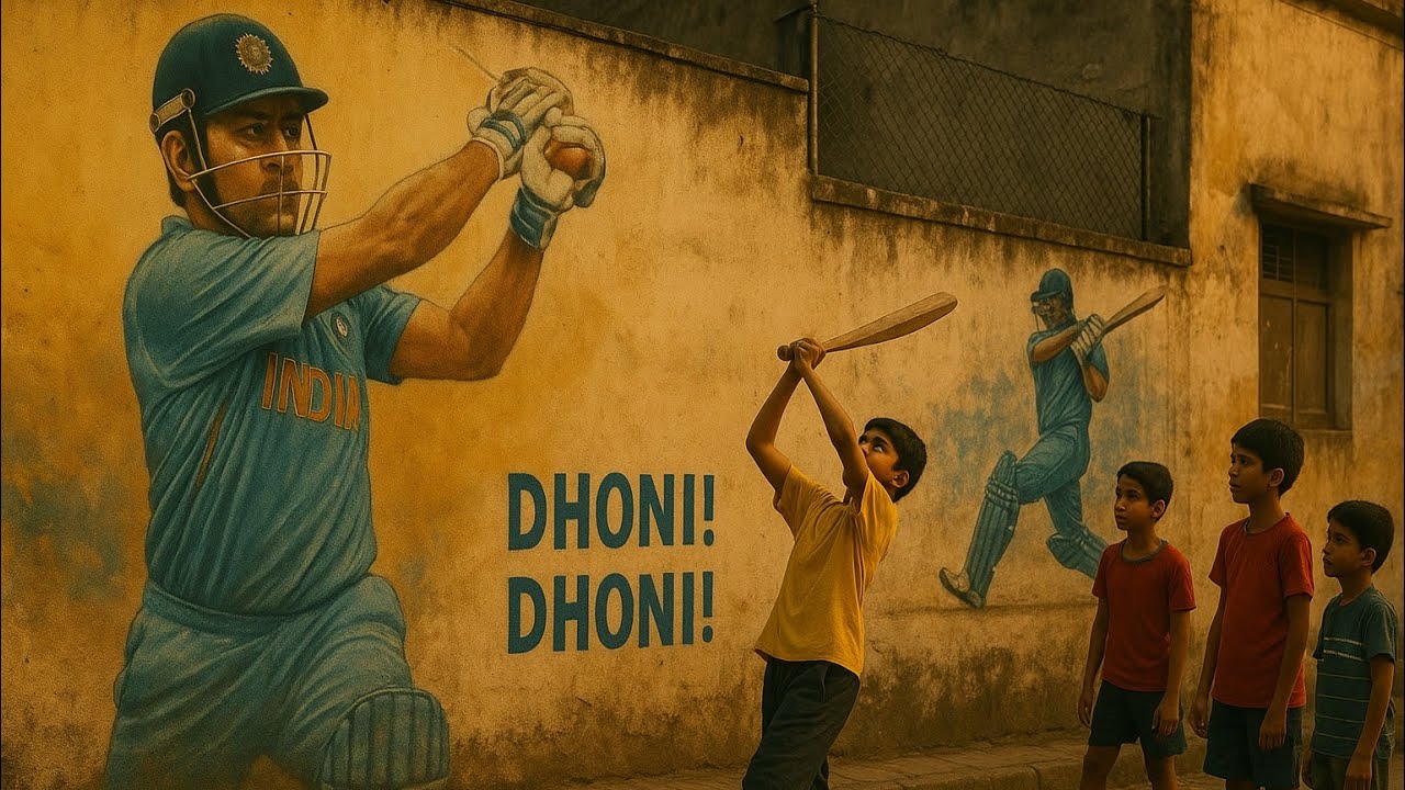 “அவன் பெயர் தோனி – வெற்றியின் அமைதி | Dhoni Tribute Song | Tamil Emotional Anthem”