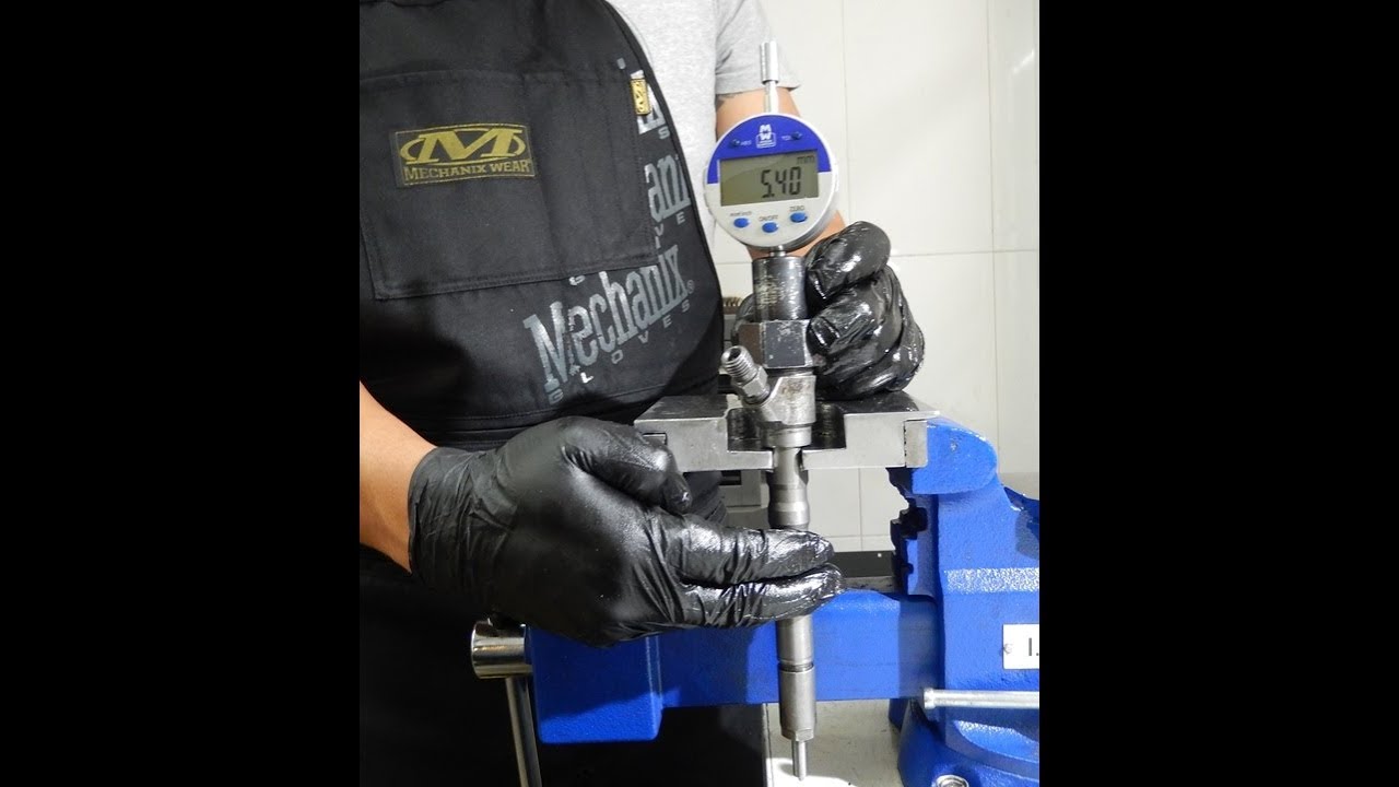 Inyector Common Rail Bosch, Armado y Prueba en Banco.