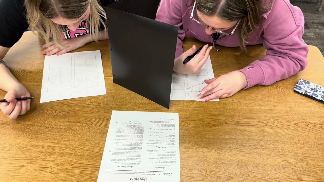 Line Hunt - Math Hunt