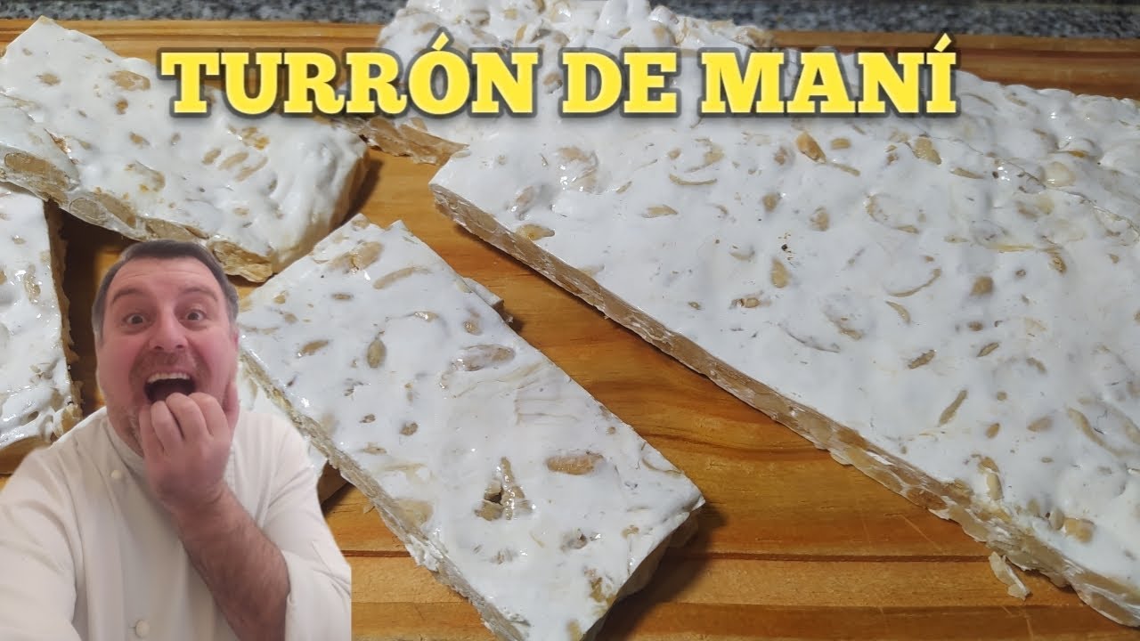 Cómo hacer un Turrón de Maní CASERO!!!!
