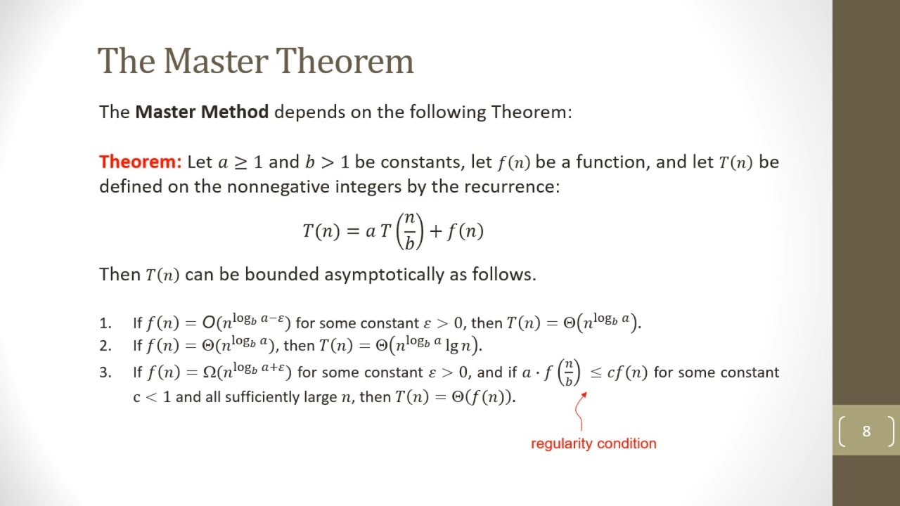 The Master Method
