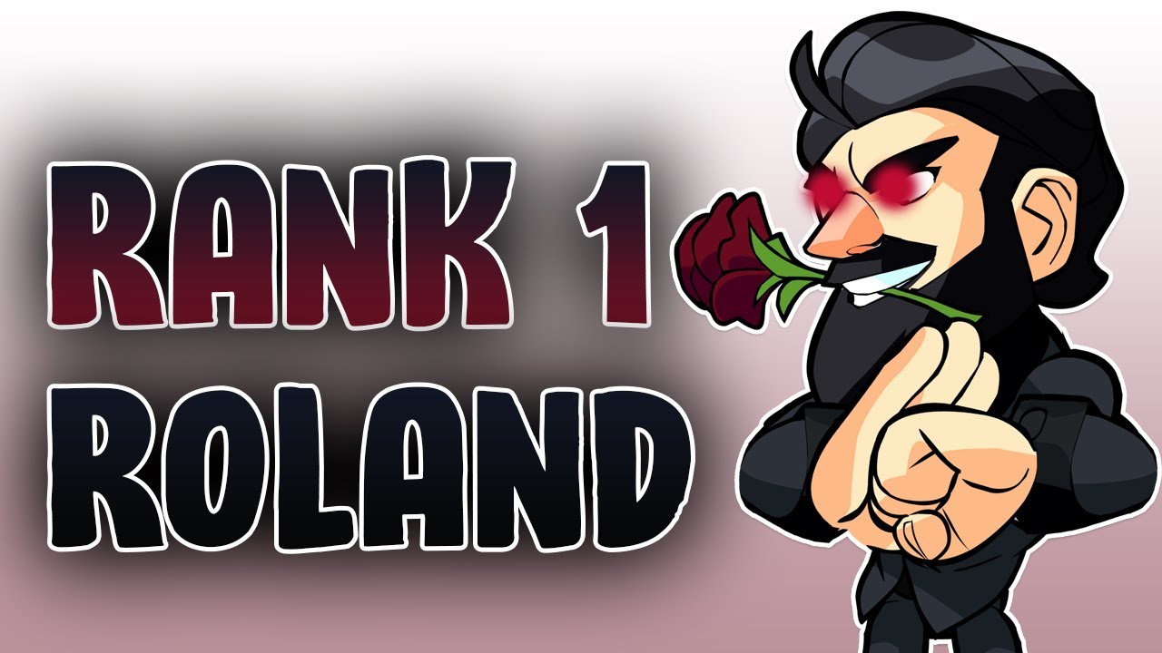 THE RANK 1 SIR ROLAND..  (level 100 brawlhalla ranked)