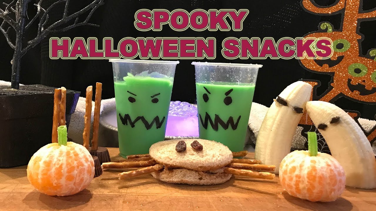 EASY HALLOWEEN SNACKS! GET READY FOR YOUR HALLOWEEN PARTY!