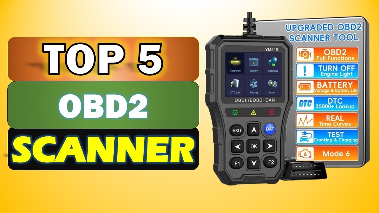 Top 5 Best OBD2 SCANNERS in 2025 || From Aliexpress