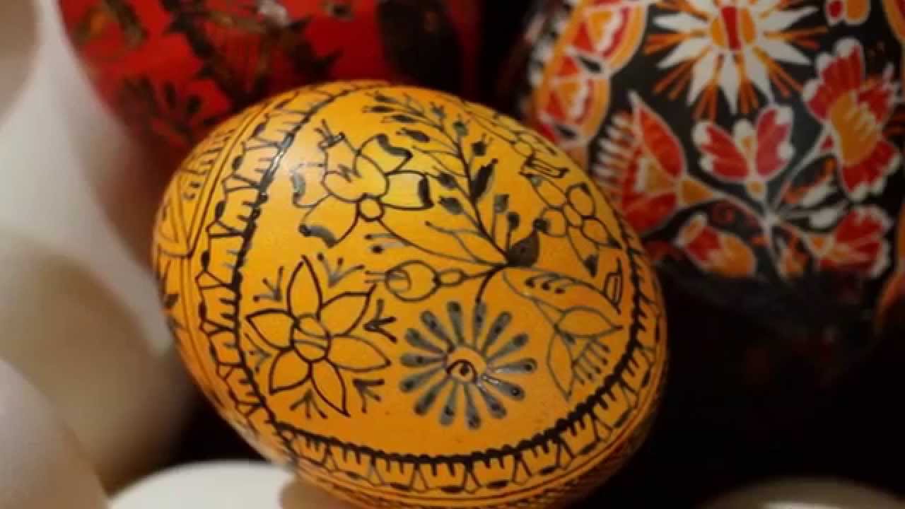 Vosková batika (Kraslice) / Batik Easter Eggs