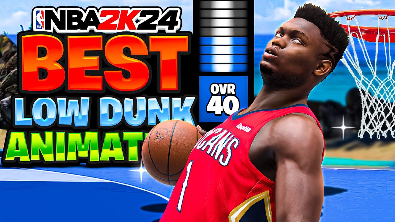 CHEAP DUNK ANIMATIONS THAT ARE EXTREMELY OP IN NB 2K24!