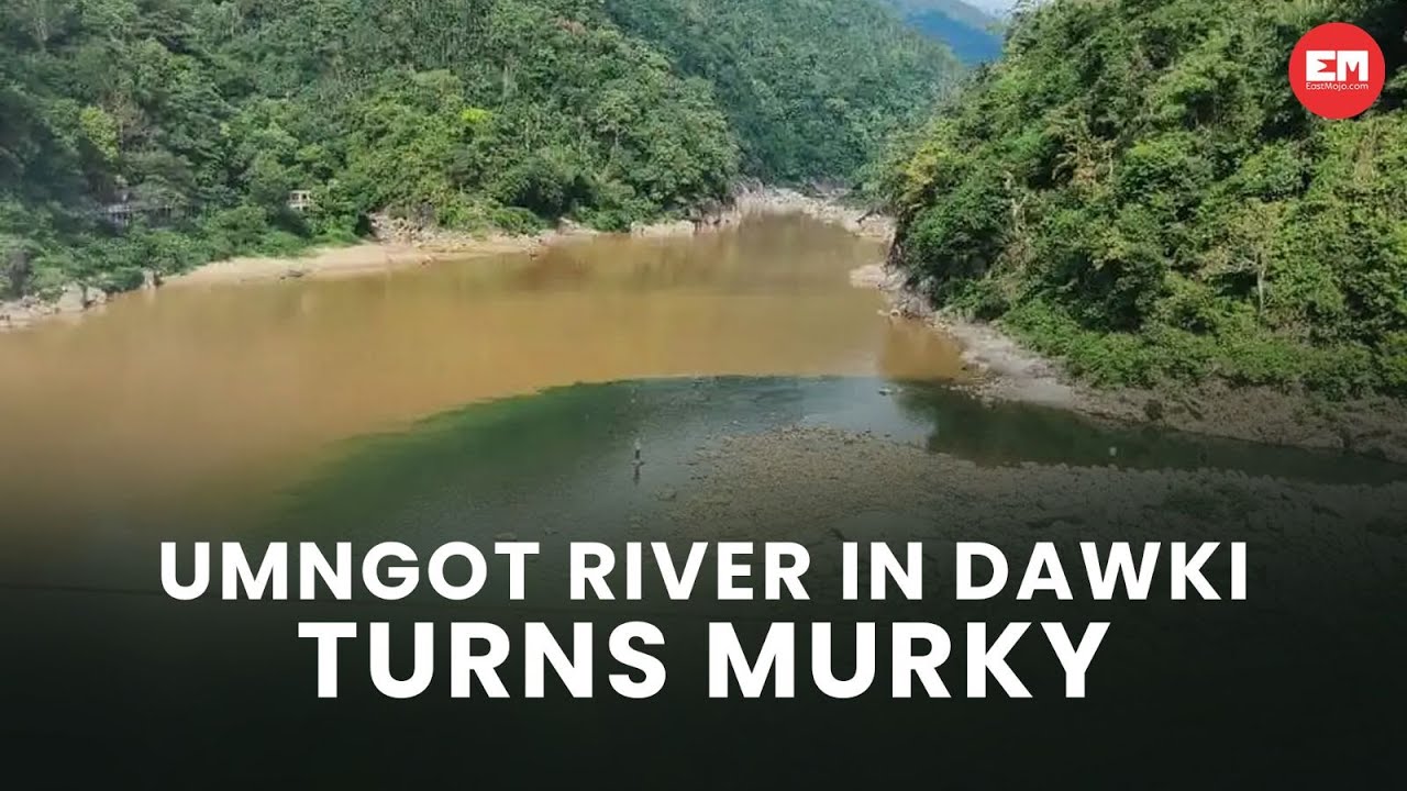 Crystal-clear no more? Umngot river turns murky as waste dumped